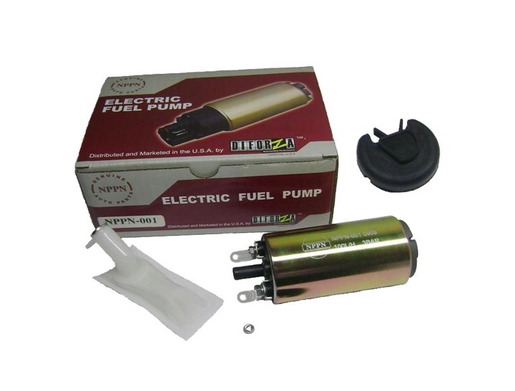 BOMBA DE GASOLINA ELECTRICA ANCHA NPPN-001, NISSAN SUNNY, SENTRA B13, PIN GRUESO, C/TIPO PERNO